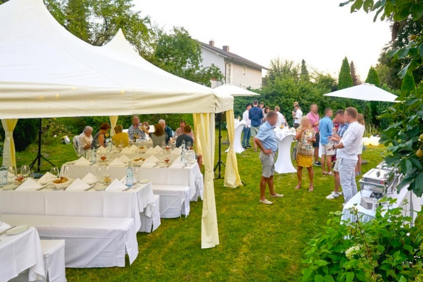 Catering für Ihre private Gartenfeier in München